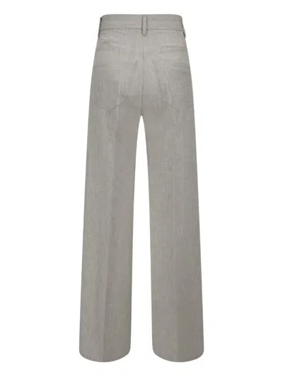 Forte Forte Five-pocket Trousers In Gray