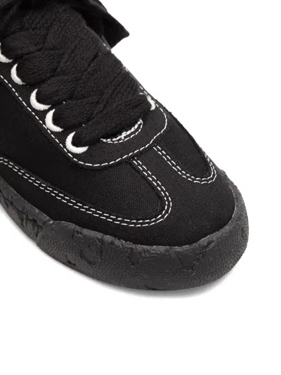 General Scale. Canvas Low-top Sneakers In Black