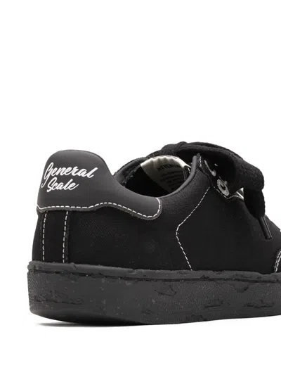 General Scale. Canvas Low-top Sneakers In Black