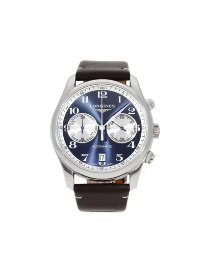Pre-owned Longines Master Collection 40mm In Blue