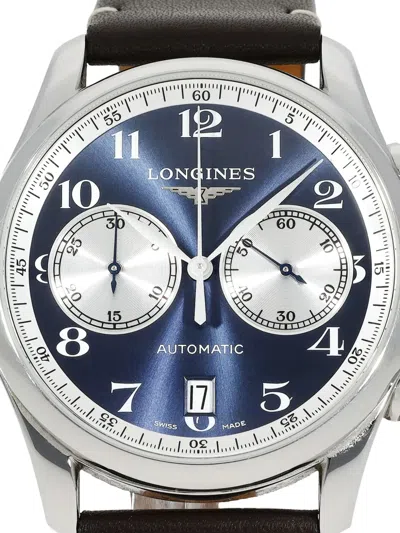 Pre-owned Longines Master Collection 40mm In Blue