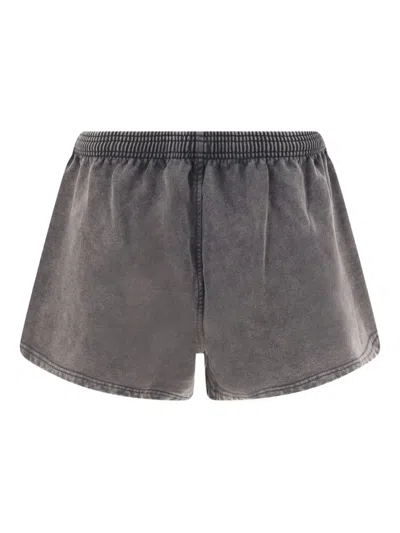 Alexander Wang Running Shorts In Gray