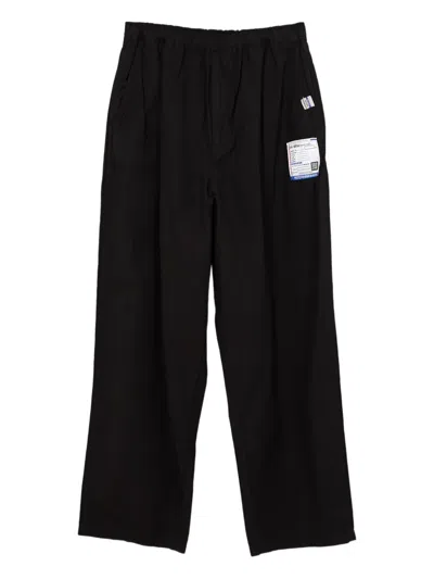 In・stru(men-tal) Light Oxford Easy Trousers In Black