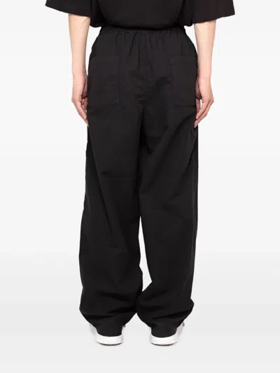 In・stru(men-tal) Light Oxford Easy Trousers In Black