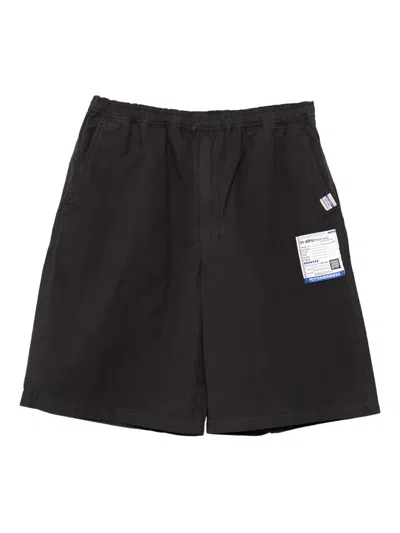 In・stru(men-tal) Logo-patch Shorts In Black