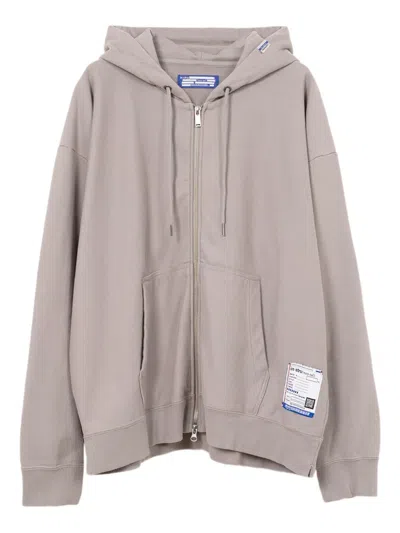 In・stru(men-tal) Zip-up Hoodie In Brown