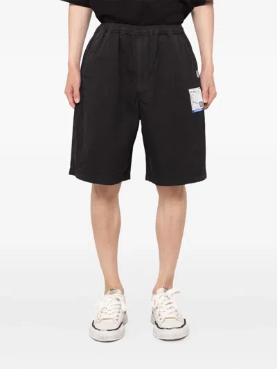 In・stru(men-tal) Logo-patch Shorts In Black