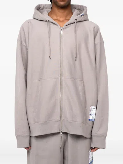 In・stru(men-tal) Zip-up Hoodie In Brown