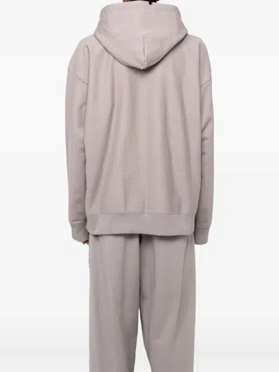 In・stru(men-tal) Zip-up Hoodie In Brown