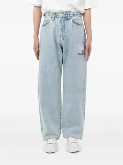 In・stru(men-tal) Logo-patch Jeans In Blue