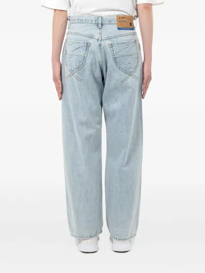 In・stru(men-tal) Logo-patch Jeans In Blue