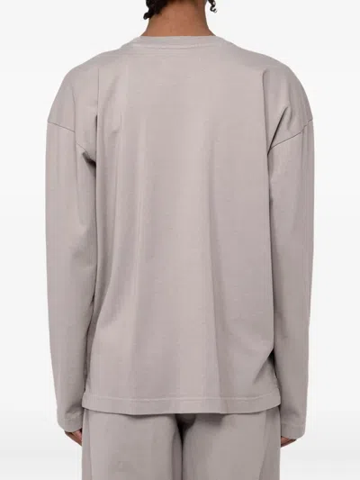 In・stru(men-tal) Pocket Long-sleeve T-shirt In Gray