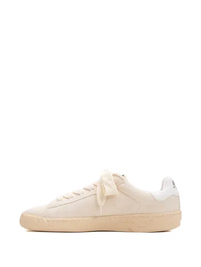 General Scale. Low-top Canvas Sneakers In White