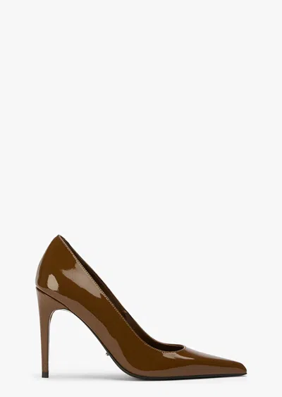 Tony Bianco Cassidy Mocha Patent In Brown