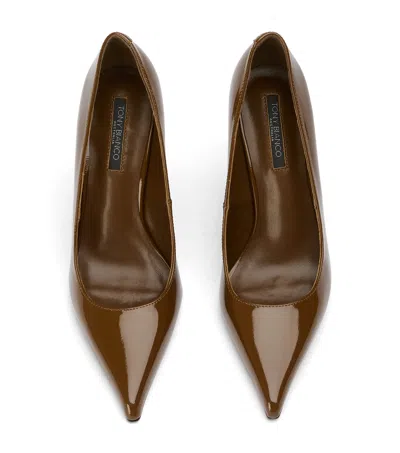 Tony Bianco Cassidy Mocha Patent In Brown