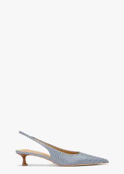 Tony Bianco Catie Denim Python In Blue