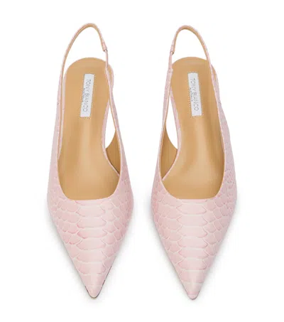 Tony Bianco Catie Pink Python