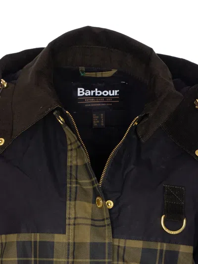 Barbour Elaine Showerproof Jacket Hood In Multi