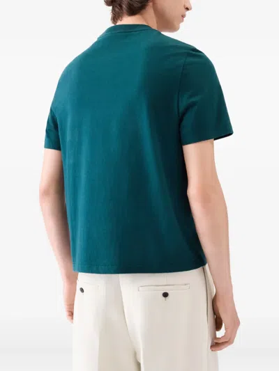 Jacquemus Le T-shirt Club Cotton T-shirt In Green