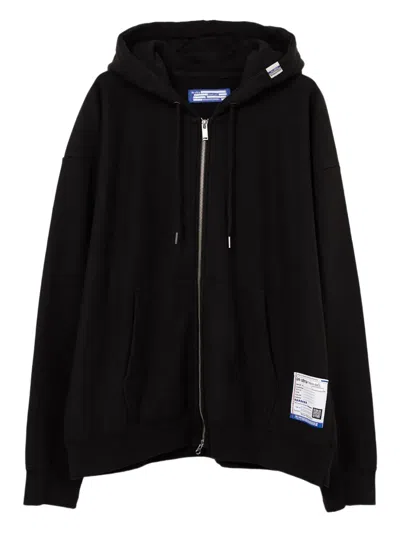 In・stru(men-tal) Zip-up Hoodie In Black