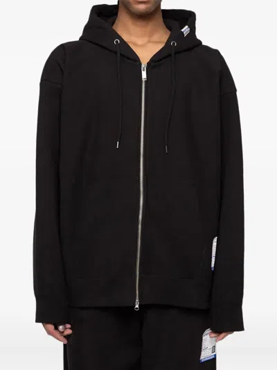 In・stru(men-tal) Zip-up Hoodie In Black