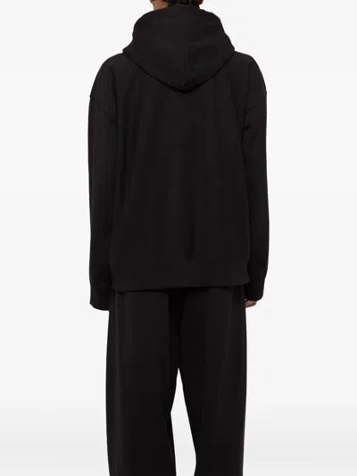 In・stru(men-tal) Zip-up Hoodie In Black