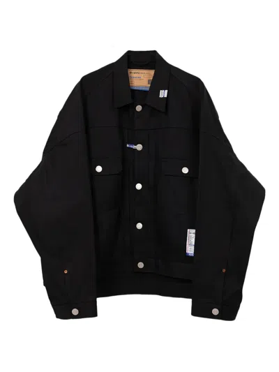 In・stru(men-tal) Selvedge Denim Jacket In Black