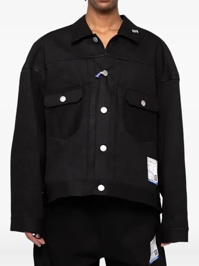 In・stru(men-tal) Selvedge Denim Jacket In Black