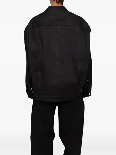 In・stru(men-tal) Selvedge Denim Jacket In Black