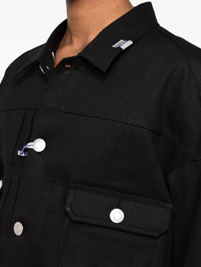 In・stru(men-tal) Selvedge Denim Jacket In Black