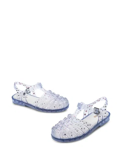 Melissa Crystal-embellished Jelly Sandals In Multi