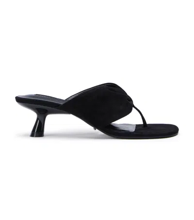 Tony Bianco Kailey Black Suede In Black