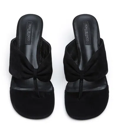 Tony Bianco Kailey Black Suede In Black