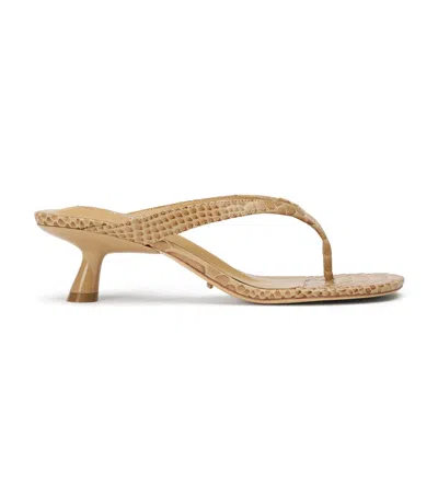 Tony Bianco Krista Tan Python In Brown