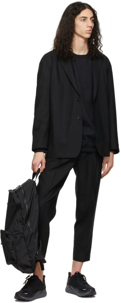 N.hoolywood Zippered Backpack In Black