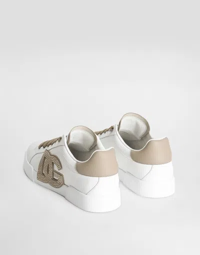 Dolce & Gabbana Port.light Strobel Sneakers In Multi