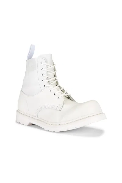 Mm6 Maison Margiela X Dr. Martens 1460 8-eye No Steel Toe Womens White
