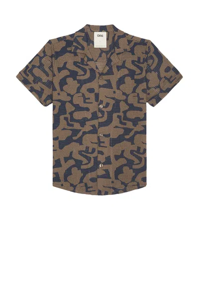 Oas Morel Puzzlotec Cuba Net Shirt In Multi