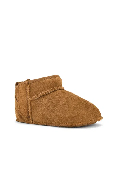 Ugg Baby Classic Ultra Mini Boot In Brown