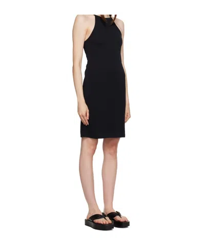 Filippa K Strap Jersey Dress In Black