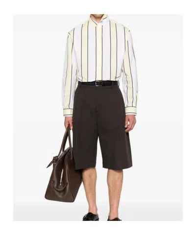 Jacquemus Maison Margiela Greige Pbv Bags In White