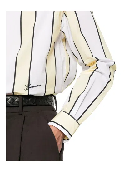 Jacquemus Maison Margiela Greige Pbv Bags In White