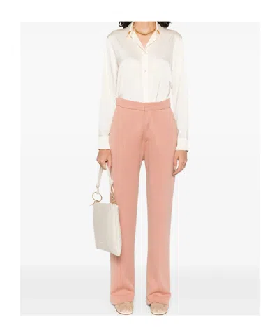 Forte Forte Essential Heavy Stretch Silk Satin Shirt In Neutral