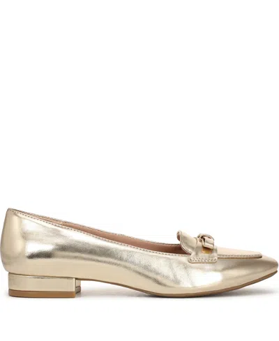 Lifestride Women's Claudine Square Toe Block Heel Ballerina Flats In Animal Print