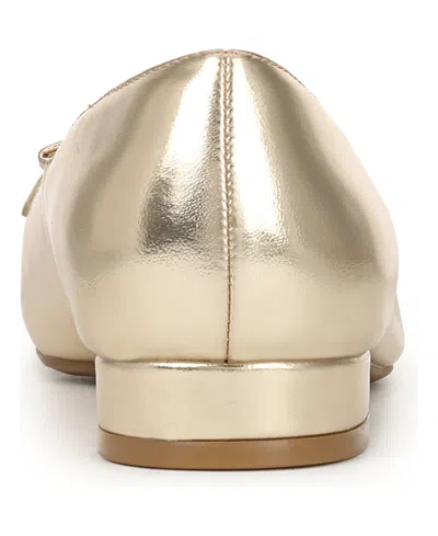 Lifestride Women's Claudine Square Toe Block Heel Ballerina Flats In Animal Print