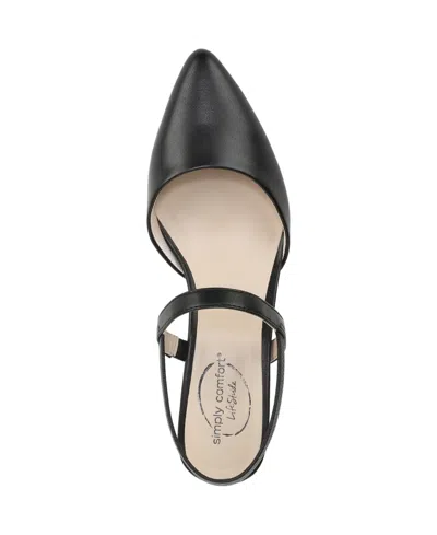 Lifestride Amaryllis Ankle Strap Pump In Black