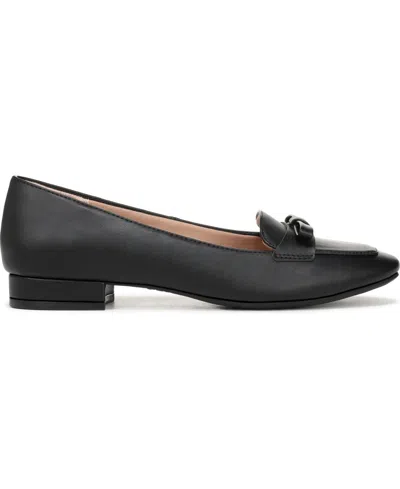 Lifestride Women's Claudine Square Toe Block Heel Ballerina Flats In Black