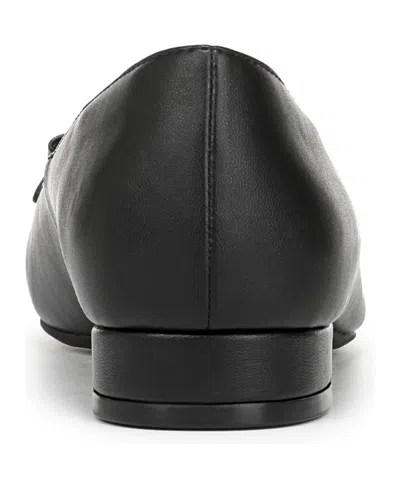 Lifestride Women's Claudine Square Toe Block Heel Ballerina Flats In Black