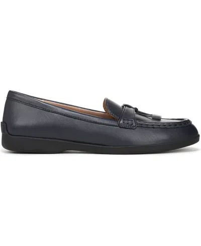 Lifestride Women's Malta 3 Round Toe Slip On Tassel Loafers In Blue