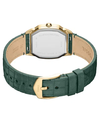 Fossil Women's Harlow Cream Dial Watch In Green
